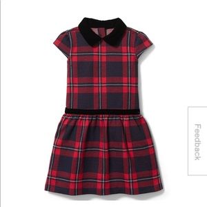 Jamie & Jack Plaid Jacquard Dress sz 4